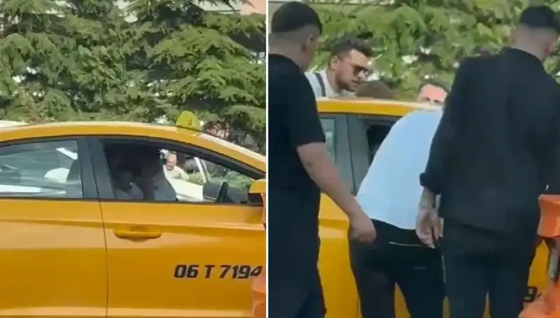 İstanbul'da Trafik Tartışması: Taksi Şoförüne Yumruk Attı