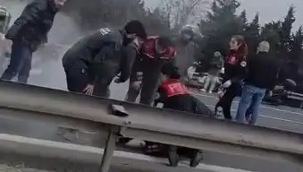 TEM Otoyolu'nda Feci Zincirleme Kaza: Polisleri de Kapsayan Yaralılar