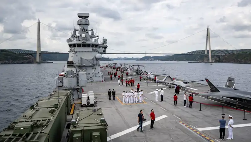 TCG Anadolu, Sarayburnu’ndan Yola Çıktı: Türk Denizciliğinde Yeni Bir Dönem
