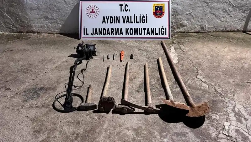 Aydın'da Kaçak Kazı Operasyonu: Tarihi Eserlere Mülteci Yolu