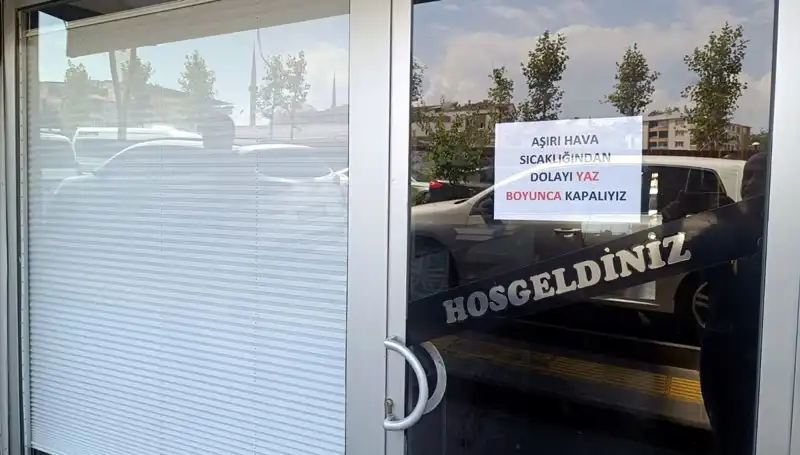 Sıcak Hava Dalgası Türkiye'de Esnafı Vuruyor: Dükkanlar Yaz Boyu Kapatıldı