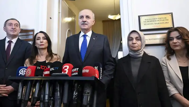 Numan Kurtulmuş, Siyasi Partilerle Düşüncelerini Paylaştı ve Kulis Bilgileri Aldı