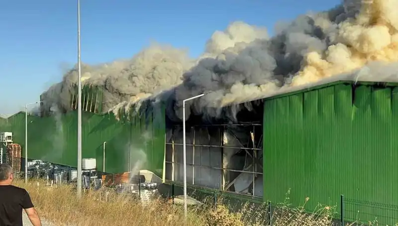 Balıkesir'deki Fabrika Yangınında İki İşçi Hayatını Kaybetti, 1 Kişi Tutuklandı