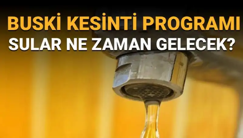 Bursa Nilüfer’de Su Kesintileri! Sular Ne Zaman Geri Dönecek?
