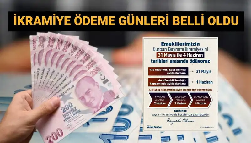 Emekli Bayram İkramiyeleri İçin Tarih Belli Oldu: 4 Bin TL Bekliyor!