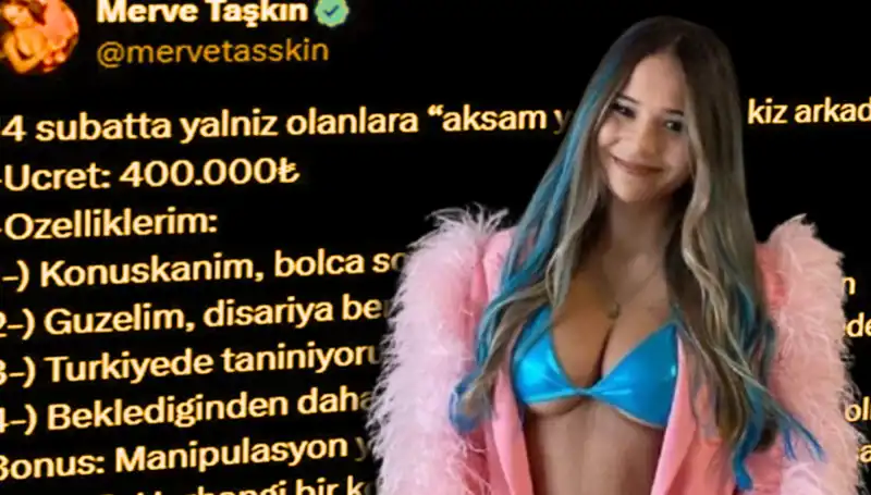 Merve Taşkın'ın 400 Bin Liralık Akşam Yemeği Talepleri Mahkemeye Taşındı