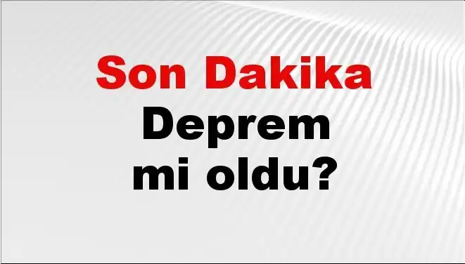 Muğla'da Beklenmeyen Deprem: Neler Oluyor?