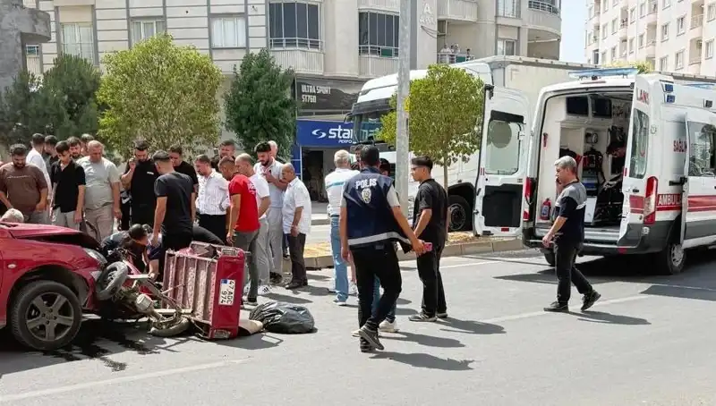 Mardin’de Meydana Gelen Kasvetli Trafik Kazasına İki Kişi Yaralandı